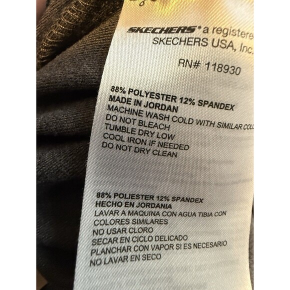 Size L Skechers Womens Go Walk Brushed Jogger Yoga W/Pockets Heather Gray SOFT - Picture 9 of 9